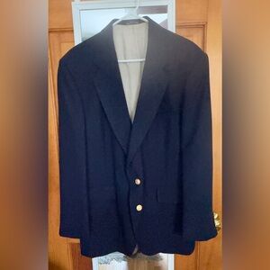 Classic Dark Navy Men's Blazer, size 42 regular